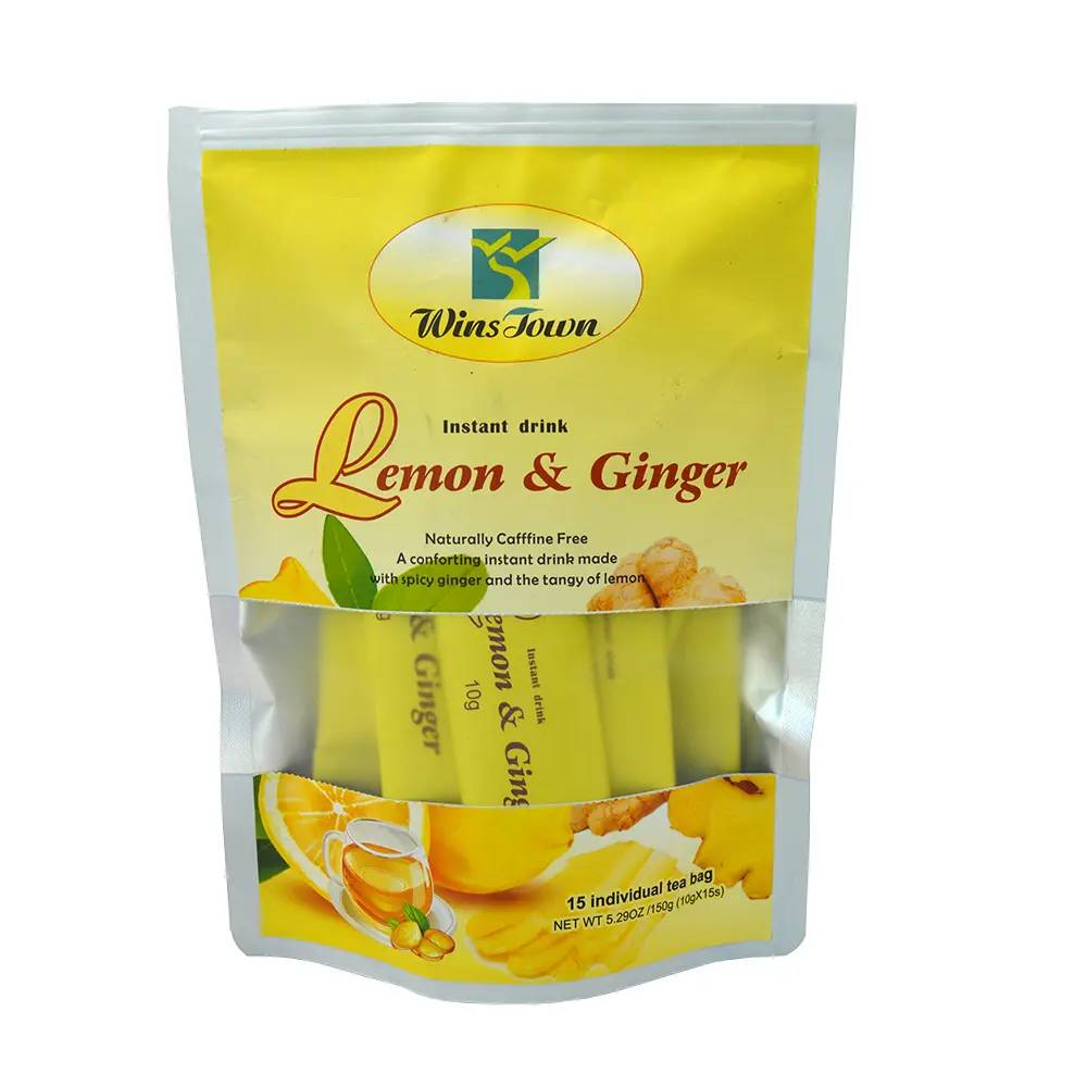 Без добавок, частная торговая марка, мгновенный мед, натуральные травы, имбирь, кристаллы меда, имбирь, лимонный чай