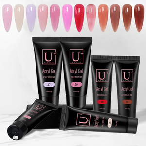 Professionnel Prival Label Offre Spéciale <span class=keywords><strong>24</strong></span> Couleurs <span class=keywords><strong>Acrylique</strong></span> Gel Ongles Extension Ensemble Rapide Nail Builder Poly Gel <span class=keywords><strong>Kit</strong></span> avec Outils - Product Image 3