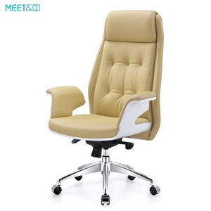 Modern Heavy-Duty Executive Leather Office <b>Desk</b> Chair Big and Tall Synthetic Leather <b>Extendable</b> Feature - Product Image 4