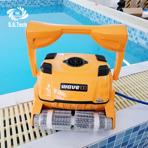 Water Crown High Efficiency Robotic Pool Cleaner Floor Wall <b>Step</b> Cleaning Pool Robot - Product Image 2