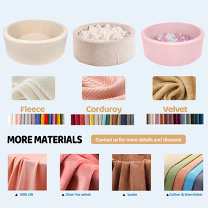 Bé bọt bóng hố tùy chỉnh màu sắc trong nhà có thể gập lại mềm bọt bóng hồ bơi trẻ mới biết đi sữa sợi hoặc tùy chỉnh trẻ em bọt bóng hố - Product Image 2