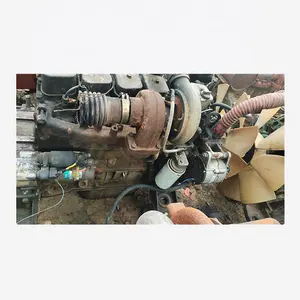 Used water cooled in line 6bt excavator marine engine from USA