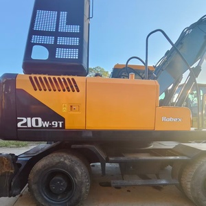 Excavadora de Ruedas Usada HYUNDAI 210W-9, Caja de Cambios Original Coreana, Bomba, Engranaje, Rodamiento, 21 Toneladas, Capacidad de la Cuchara de 0.92m, en Existencia - Product Image 5