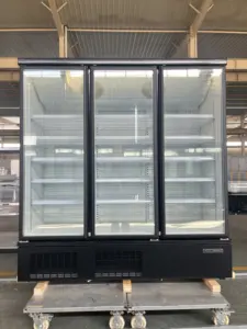 Top Commercial Grocery Convenience Store Supermarket Vertical Display Showcase Fridge Freezer Refrigerator
