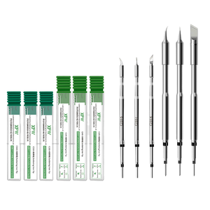 Puntas de <span class=keywords><strong>soldador</strong></span> integradas serie C210 y recuperación de temperatura de conducción de calor eficiente con núcleo de calefacción para T210/T26 - Product Image 1