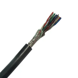 Cable de goma de silicona blindado trenzado aislante 300/500V YGZF YGZPF FEP