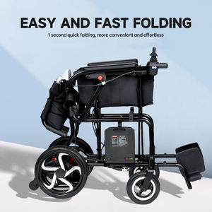 階段登山2025電動車椅子調整可能デザイン脳性麻痺全アルミニウム合金4.5-6 km/h速度12-15km範囲 - Product Image 4