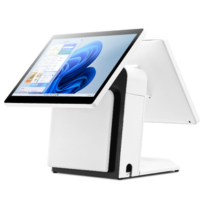 Nuovo Design 15/15.6 pollici terminale POS registratore di <span class=keywords><strong>cassa</strong></span> LED8-VFD-15-15.6 pollici 2 ° Display <span class=keywords><strong>per</strong></span> <span class=keywords><strong>negozio</strong></span> commerciale al dettaglio - Product Image 4
