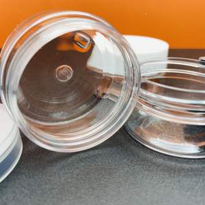 Pots ronds en plastique PET de 20 ml pour crème contour des yeux, avec couvercle à vis en plastique, base en PP anti-fuite, capacité de 10 g, petits pots pour savon liquide, soins personnels - Product Image 6