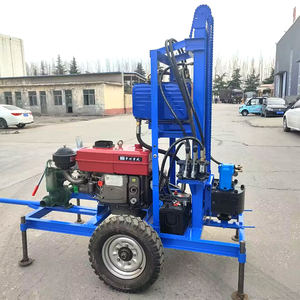 信頼性の高い22馬力～35馬力多機能ポータブル油圧掘削装置-ディーゼルエンジン搭載、最大掘削深度200mの水井戸掘削用ベアリング - Product Image 2