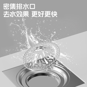 Floor Drain With 140 Reverse Hooks Hair Catcher Easy Clean For Bathroom Shower Kitchen Sink Anti <b>Clog</b> Design - Product Image 5