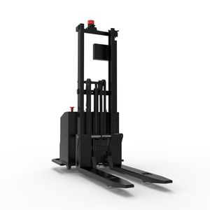 Mini carretilla elevadora automatizada inalámbrica de nueva condición, apilador de almacén, capacidad de 500kg, carretilla elevadora no tripulada Anticolisión de pasillo estrecho - Product Image 3