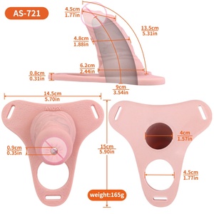 Pantalones de Castidad con Simulación Realista de Pene de Silicona para Hombres y Mujeres, Diversión para Adultos del Mismo Sexo - Product Image 6