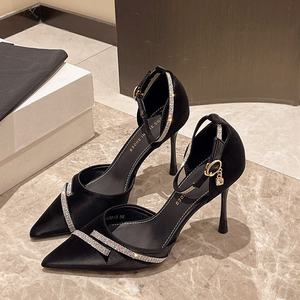 <b>High</b> End Women's Shoes Elegant Fashion Pointed Toe Stiletto Women's <b>Heeled</b> Sandals <b>Sexy</b> Party wedding dress <b>Heeled</b> Sandals - Product Image 4