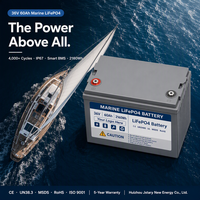 Batterie LiFePO4 à décharge profonde 36V 60Ah 100Ah 200Ah pour bateaux, marque privée, avec documents UN38.3 et FDS complets pour les propriétaires de marques