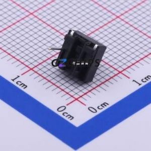 TSA064G60-250 Tactile Switch Through hole Component (THT) Switch Single Pole Single Throw Round Button 2.5N Through Hole - Product Image 2