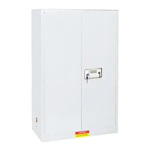 CE Approved Flammable Toxic Chemical Storage Cabinet With Anti-static Design with Three-point Linkage Lock