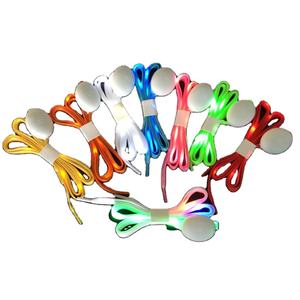 중국 제조업체 공급 업체 <span class=keywords><strong>LED</strong></span> 깜박이는 신발 끈 라이트 업 <span class=keywords><strong>LED</strong></span> 신발 끈이있는 프로모션 파티 용품 - Product Image 1