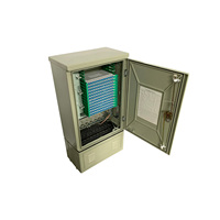 Gabinete de Fibra Óptica SMC para Exteriores, Impermeable, Gabinete de Conexión Cruzada de Fibra FTTH, Gabinete de Calle, Caja de Distribución de Fibra de 144-288 Núcleos