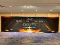 Stand Espositivo Moderno per Fiere, Stand Modulare con Connessione a Baionetta, Soluzione in Tessuto Premium per Branding