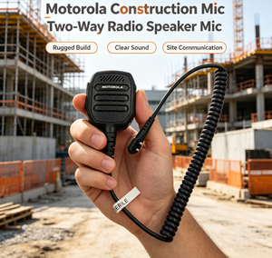 Microphone portable de communication Motorola PMMN4148 PMMN4148A RM110 CP200D DEP450 DP1400 R2 Radio portable 3,5 mm pour talkie-walkie - Product Image 1