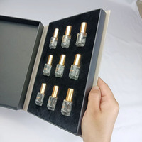 Boîte-cadeau de parfum de luxe Boîte de papier rigide imprimée sur mesure pour eau de toilette de 100ml