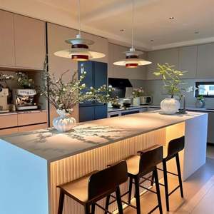 Meubles de cuisine en contreplaqué modernes sur mesure haut de gamme, salle à manger, chambre à coucher, design d'intérieur pour toute la maison, design d'hôtel, design de villa - Product Image 1