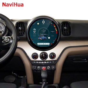 Navihua Ring Screen Android Car Radio DVD <b>Player</b> 12" Touch Screen Carplay Head Unit for BMW MINI F54 F55 F56 F60 NBT EVO R56 R60 - Product Image 5