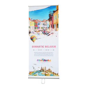 Mùa Xuân đôi bên cuộn lên biểu ngữ Đứng Xoay cuộn lên biểu ngữ hai mặt cuộn lên biểu ngữ hiển thị - Product Image 4