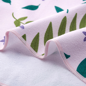 ผ้าขนหนูซับน้ำในครัวผ้าไมโครไฟเบอร์ผ้า<span class=keywords><strong>ชา</strong></span>หนึ่งแพ็คพิมพ์ลายดอกไม้แบบพิเศษ - Product Image 5