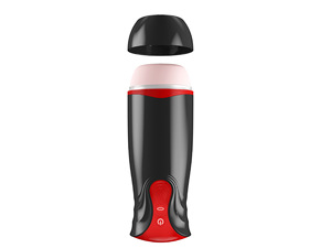 Black Samurai Male Automatic Masturbation Cup Sex Toy <strong>Vagina</strong> Simulation Multi-Frequency Vibration TPE Material <strong>Small</strong> Waist - Product Image 6