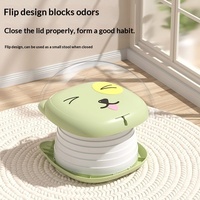 Guanyue Pot de toilette pliable pour enfants en PP, pour voiture, camping, voyage, urinoir portable, indispensable en cas d'urgence