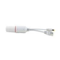 Répartiteur PoE extérieur étanche 48V 12V 1.4A 10/100Mbps 15W 802.3af/at pour caméras IP CCTV et commutateurs réseau