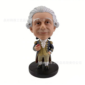 Customized Scientist Resin <b>Bobblehead</b> Figurine Ivory White Collectible Art Decorations Corporate Gift - Product Image 1