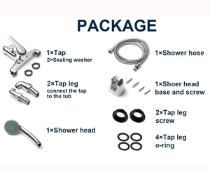 Black Bathroom Shower Mixer <strong>Tap</strong> Modern Bathroom Sink <strong>Taps</strong> with Shower <strong>Head</strong> Single Lever Deck Mount Monobloc Bathroom Faucets - Product Image 6