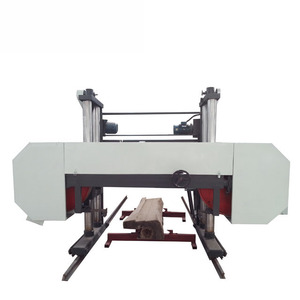 하이 퀄리티 대형 수평 밴드 톱 제재소 목재 절단 기계 - Product Image 3