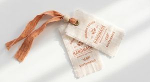 Custom Eco-Friendly Paper Clothing Hang <b>Tags</b> & Garment Labels with Embossed Finish for Apparel <b>Bags</b> Shoes-Wholesale - Product Image 3