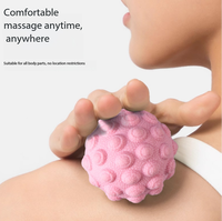 Ballon de massage des pieds en forme d'arachide pour la relaxation musculaire, le dos, la plante des pieds, le fitness, le yoga, les épaules, le cou et les méridiens - Fabriqué en Chine