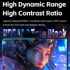 จอคอมพิวเตอร์ Kuycon Q32S ดีไซน์อินเทอร์เฟซที่ทันสมัย ความถี่ 240Hz ขนาด 32 นิ้ว จอแบน ราคาประหยัด จอเกมมิ่ง 4K QD-OLED สำหรับการใช้งานหลายอุปกรณ์ - Product Image 2