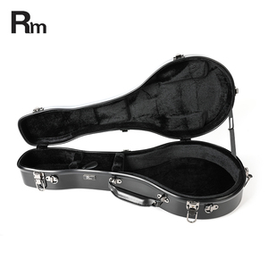 Etui pour instruments de musique noir personnalisé étui rigide rond en fibre de verre gris avec thème arc-en-ciel pour sacs et étuis d'instruments - Product Image 4