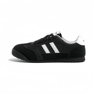 Zapatos de entrenamiento alemanes negros para mujer, nuevos de verano, con cordones, planos, informales, para estudiantes, estilo urbano, versátiles - Product Image 2