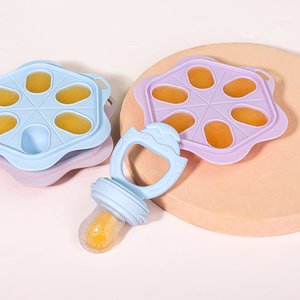Moule à sucettes en silicone de qualité alimentaire, distributeur de nourriture pour bébé, <span class=keywords><strong>sucette</strong></span> pour fruits, mini congélateur, <span class=keywords><strong>sucette</strong></span> pour lait maternel, 0-12 mois, imprimé - Product Image 1