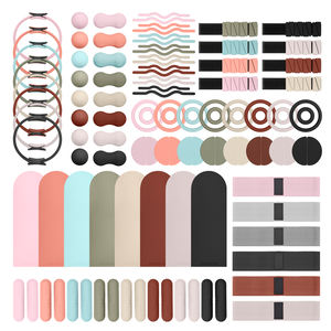 LADYGLOW Nuovo <span class=keywords><strong>Kit</strong></span> Pilates Accessori Attrezzatura Allenamento Anello di Potenza Personalizzato Tappetino Yoga Set Fitness <span class=keywords><strong>Palestra</strong></span> <span class=keywords><strong>Casa</strong></span> <span class=keywords><strong>Kit</strong></span> Pilates - Product Image 2