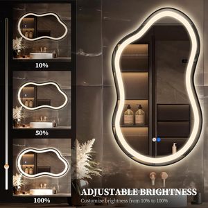 Luci a <span class=keywords><strong>specchio</strong></span> <span class=keywords><strong>da</strong></span> bagno a LED moderne con luci Smart retroilluminate e fosforcabili Anti-appannamento illuminate <span class=keywords><strong>da</strong></span> <span class=keywords><strong>soggiorno</strong></span> con <span class=keywords><strong>specchio</strong></span> di Design irregolare - Product Image 4