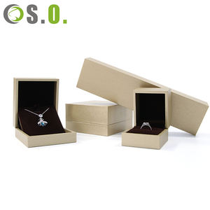 Boîtes en cuir PU imitation de luxe de qualité supérieure pour colliers, bracelets, bagues, boucles d'oreilles, boîtes à bijoux - Product Image 4