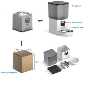 Distributeur automatique de nourriture pour animaux de compagnie intelligent 6L, accessoires d'alimentation pour animaux de compagnie, distributeur de nourriture sèche pour animaux de compagnie avec minuterie, distributeurs de nourriture pour chats programmables - Product Image 2