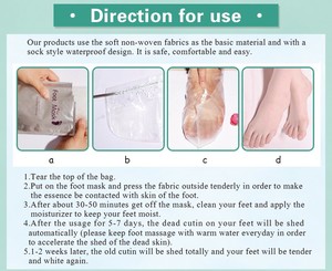 Mascarilla <span class=keywords><strong>Exfoliante</strong></span> para pies de primera calidad, calcetines hidratantes profundos, potente eliminación de callos para spa de pies - Product Image 6