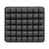 Coussin d'assise gonflable pour soulager la pression, coussin de coccyx respirant et antidérapant pour voiture, chaise de bureau, longue assise