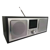 Desain baru hi fi Full band am fm radio receiver portabel radio rumah radio retro