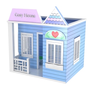 Maison de jeu de rôle pour enfants, supermarché, banque, <span class=keywords><strong>cuisine</strong></span>, articles de jeu de rôle réalistes, grande maison de jeu pour enfants, tailles plus petites - Product Image 6